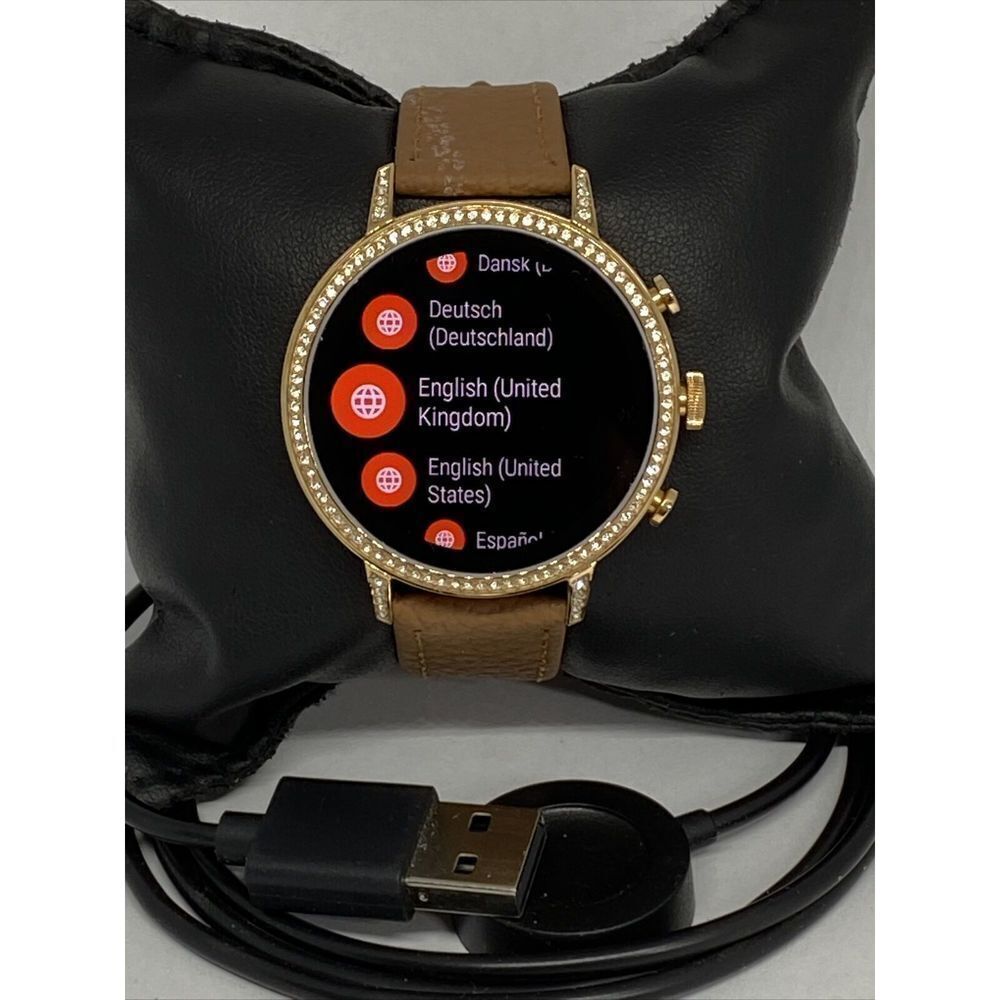 Fossil Gen 4 Authentic Digital Dial Smart Watch Custom Band FTW6015 CO132
